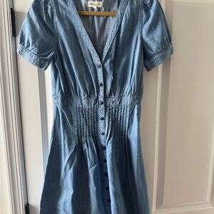 Madewell Light Blue Denim Dress